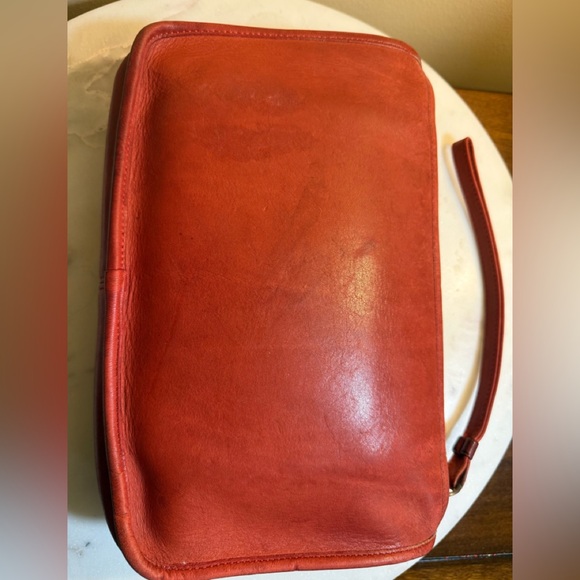 Coach Red basic bag🔥project🔥pre 94 - Picture 4 of 14